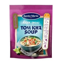 Santa Maria Tom Kha Soup Seasoning Spice Mix - Indian Seasoning for Tom Kha Gai Soup, Thai Coconut Chicken Soup -1.05 Oz