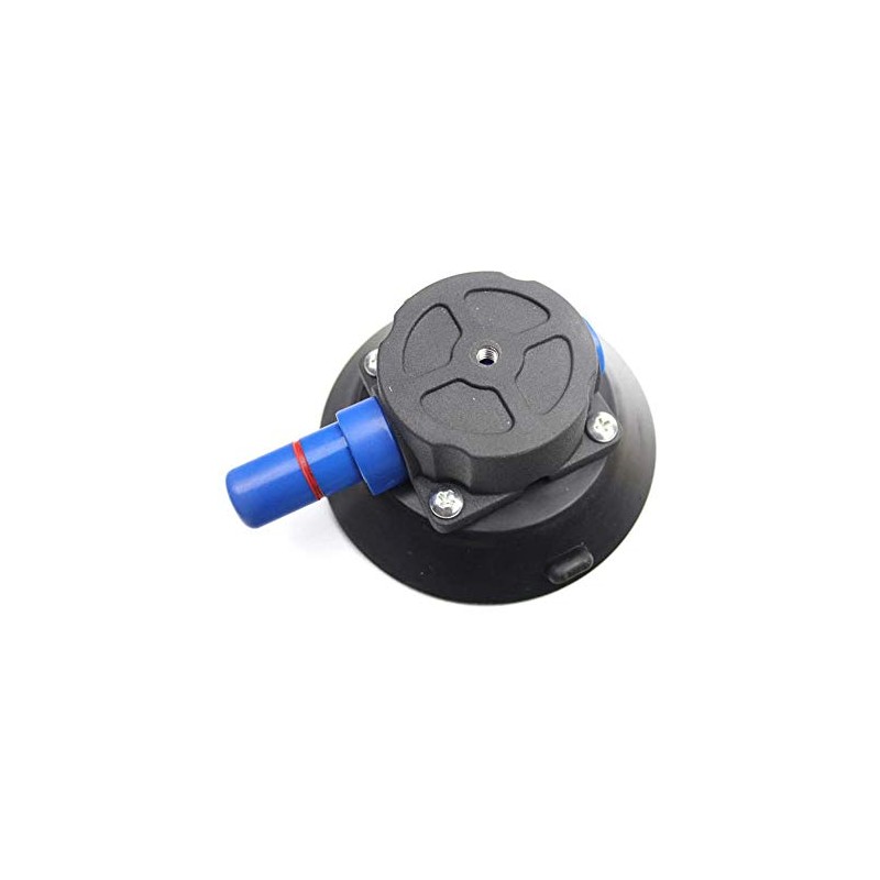 Houshan 4.5 Inch Rubber Vacuum Suction Cup with Polycarbonate Accessory
