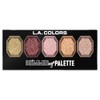 L.A. COLORS Shimmer Eyeshadow Palette, Beam Me Up CES697