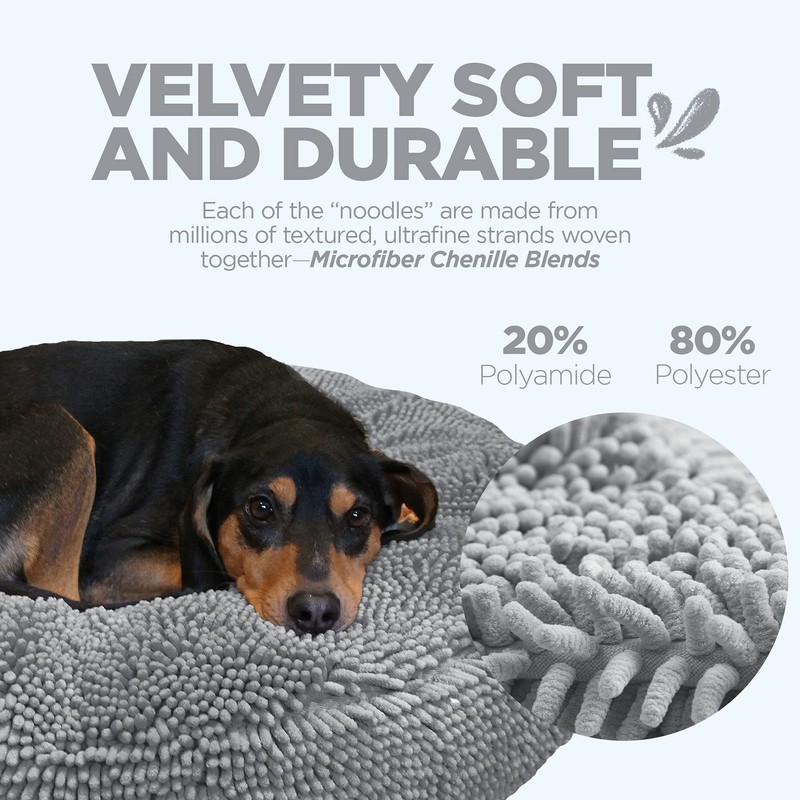 Soggy Doggy Super Gray Large 36"