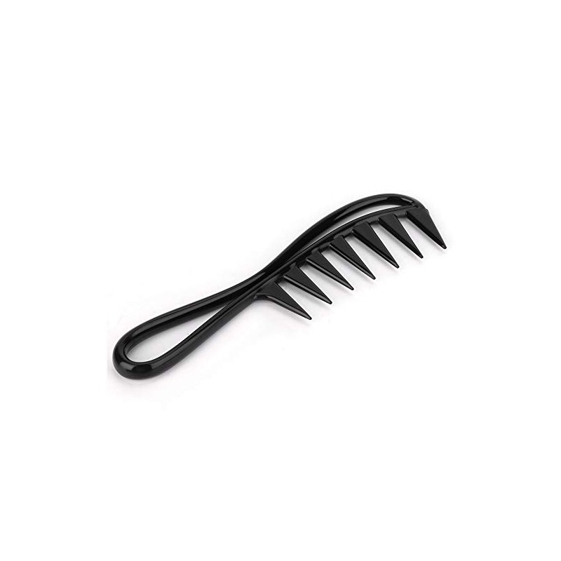 ZJchao 2pcs Peine para el cabello, Salon Dientes anchos Peine