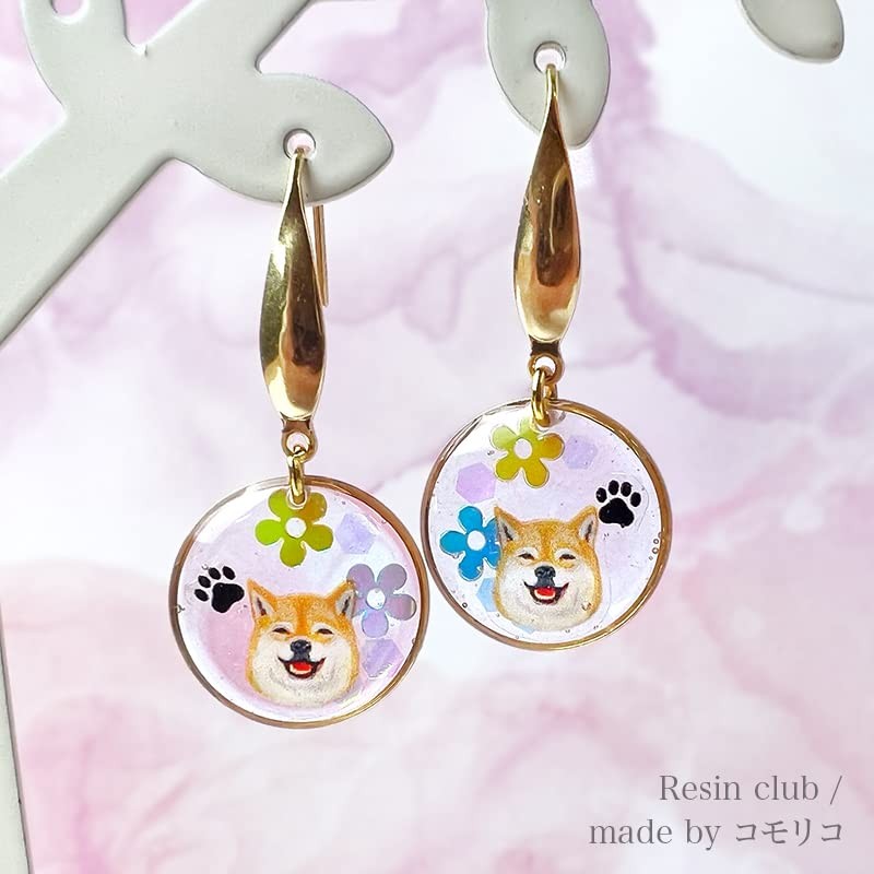 Resin Club Resin Material "Shiba Inu Double-Sided RC-SHI-101"