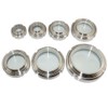 SuperWhole 89mm 3-1/2" 3.5" Sanitary Sight Glass Stainless Steel SS316
