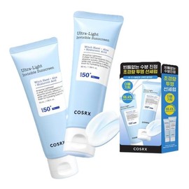 코스알엑스 울트라 라이트 투명 물막 선세럼 50ml 2개 (49446550) COSRX Ultra Light Transparent Water Blocking Sun Serum 50ml x 2