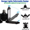LED Garage Light, 80W 8000 Lumen Ceiling Lights with 3