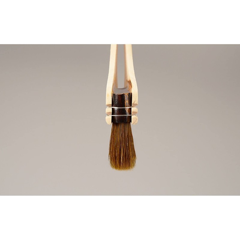 Otsuka Brush Marte Mercury Corner Cutting Brush for Painting Red