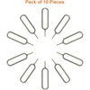 10 Pcs Sim Card Ejector Pin, Sim Card Tray Removal
