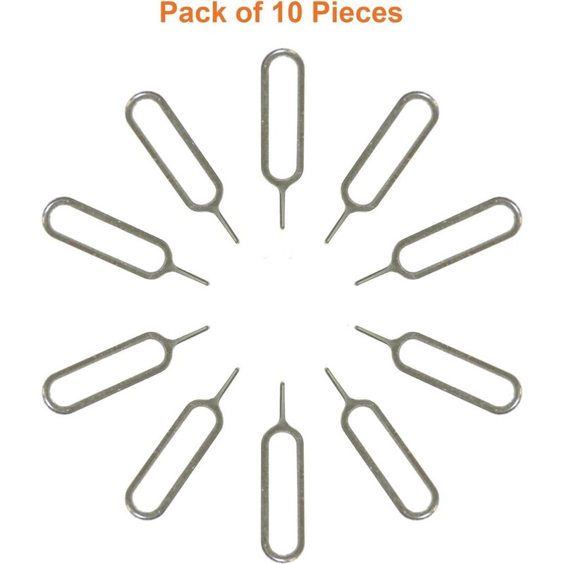 10 Pcs Sim Card Ejector Pin, Sim Card Tray Removal