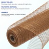 sourcing map 10 Inch Glitter Poly Burlap Mesh for Wreath,