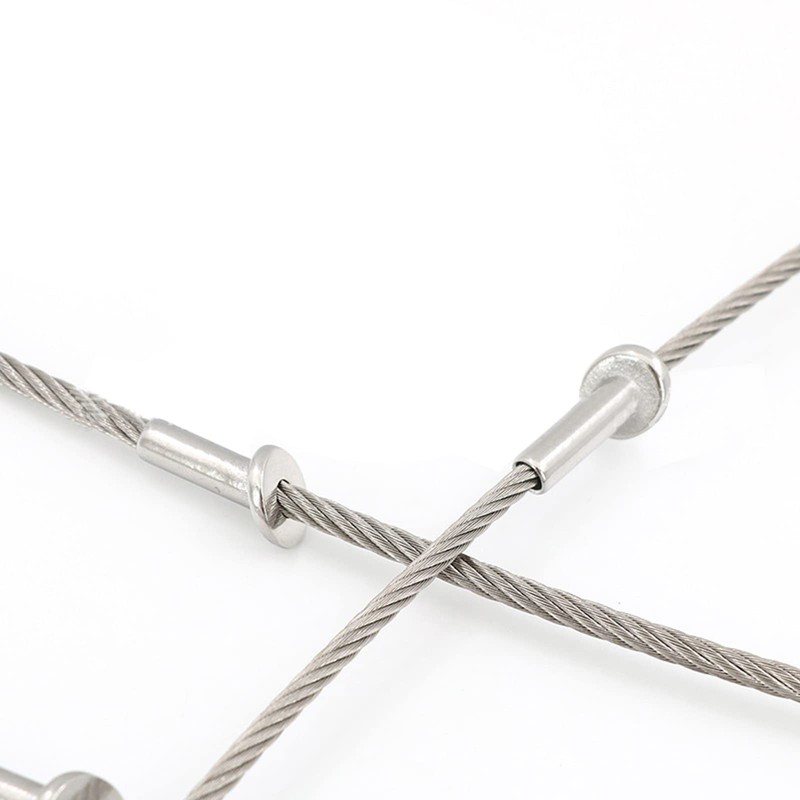(20 Pieces) 316 Stainless Steel Marine Grade Angled Cable Railing