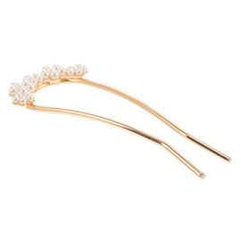 TOVINANNA U Shape French Hair Pin Small Bun Stick for Ponytail Pearl Hairpin Accessory Elegant Chignon Pin Girls Hair Fork