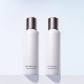 JUNGSAEMMOOL Essential Water Toner + Water Cream 8ml + Cleansing Cotton Pads (20 sheets) Water Toner 200ml / 정샘물 에센셜 물토너 + 물크림 8ml + 클렌징 코튼패드(20매) 물토너 200ml