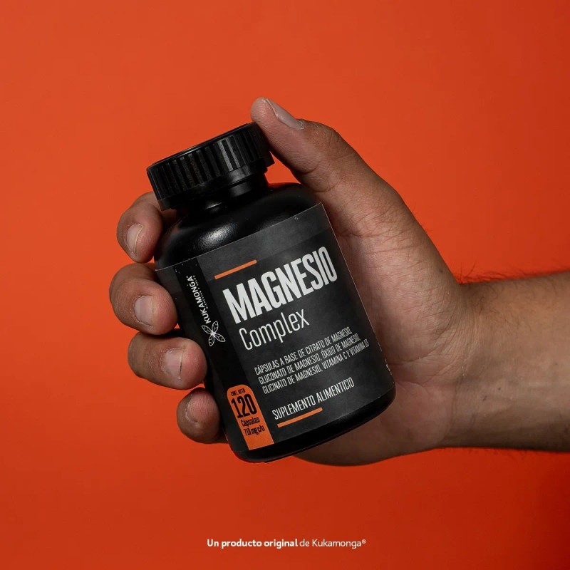 Magnesio Complex | 120 Cáps | Con Magnesio, Vitamina C