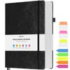 Lined Journal Notebook, Large A5 College Ruled Notebook, 312 Numbered