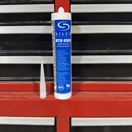 Silco Food Grade RTV Silicone Sealant Adhesive Aluminum(silve