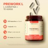 Vital Botanics Pre Workout L-Carnitina, Guaraná, Té Verde y Cayena