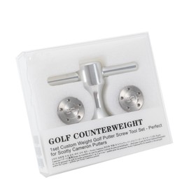 BoltonGolf 1Set Silver Weights for Titleist Scotty Cameron 5g 10g 15g 20g 25g 30g 35g 40g with Wrench Premium Golf Accessories for Customization and Performance Enhancement (40g 1 set)