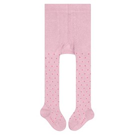 FALKE Unisex Baby Little Dot Tights Breathable Sustainable Organic Cotton Skin-Friendly Reinforced Stress Zones Non-Slip Striped Pack of 1, Pink (Parfait 8444) - environmentally friendly