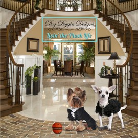 Dog Diggin Designs Runway Pup Collection | Unique Squeaky Parody Plush Dog Toys – Prêt-à-Porter Dog Bones, Balls & More