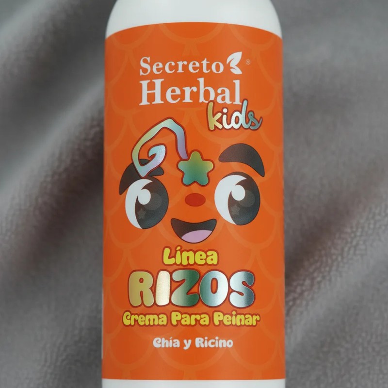 Crema Para Peinar Kids Rizos Secreto Herbal 240ml