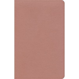 CSB Personal Size Bible, Rose Gold LeatherTouch