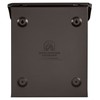 Architectural Mailboxes 2697RZ-10 Bordeaux Locking Wall Mount Mailbox, Small, Rubbed