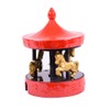 Metal Die Cast Red Carousel Sharpener Miniature Pencil Sharpener
