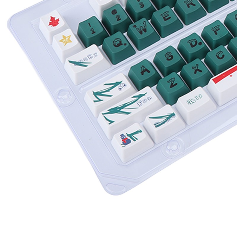 Keyboard Keycaps 123 Keys OEM Height Sublimation Process Ergonomic Design