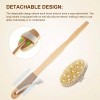 Cepillo Corporal Exfoliante Cuerpo Piel Circulacion Kit 4pcs