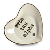 Sorority Shop Zeta Tau Alpha Jewelry Dish - Heart-Shaped High-gloss