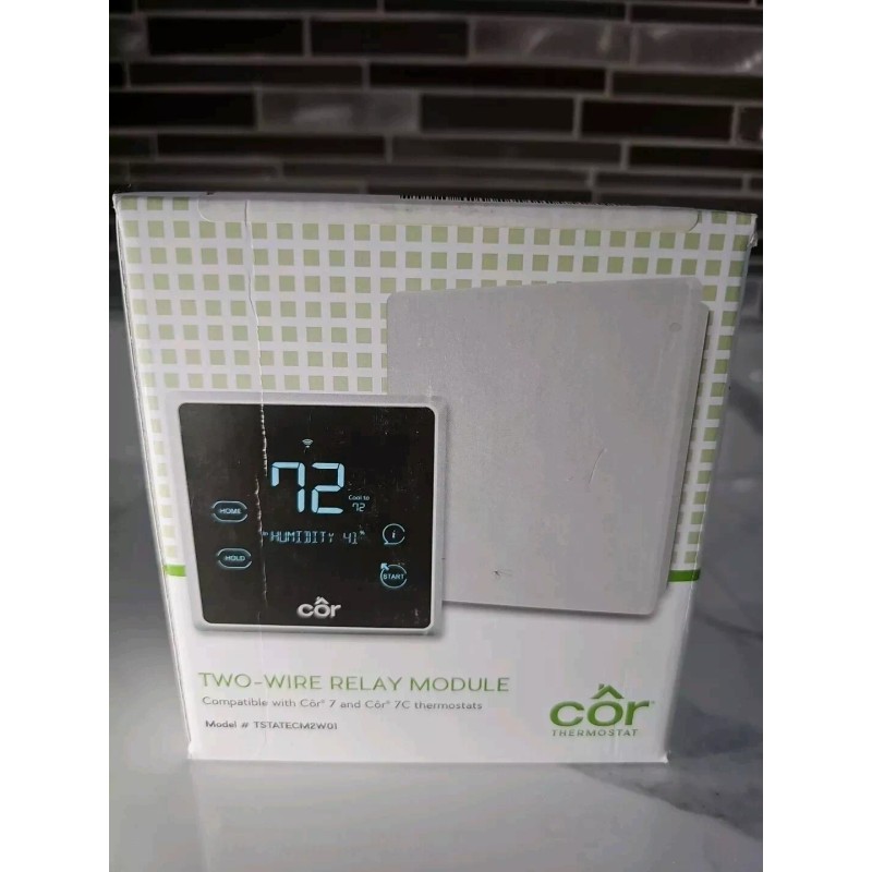 Cor 7, Cor 7C Thermostats New COR Thermostat Two Wire