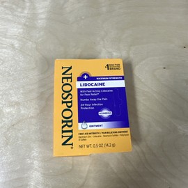 Neosporin Maximum Strength Ointment, 0.5 oz (14.2 g) Expiration 12/2025