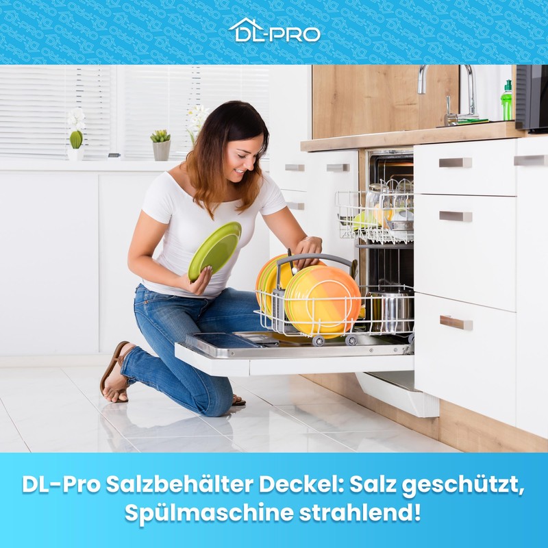 DL-pro Salt Container Lid Suitable for Siemens Bosch Neff 165383