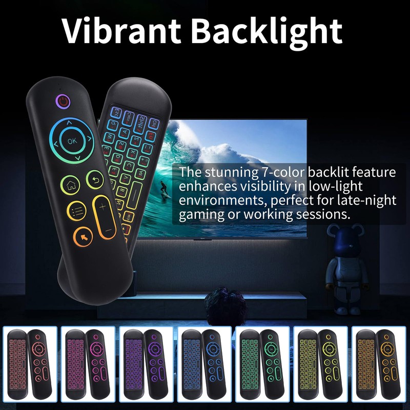 Mini Bluetooth Keyboard Mouse Air Mouse - 2.4G + Bluetooth