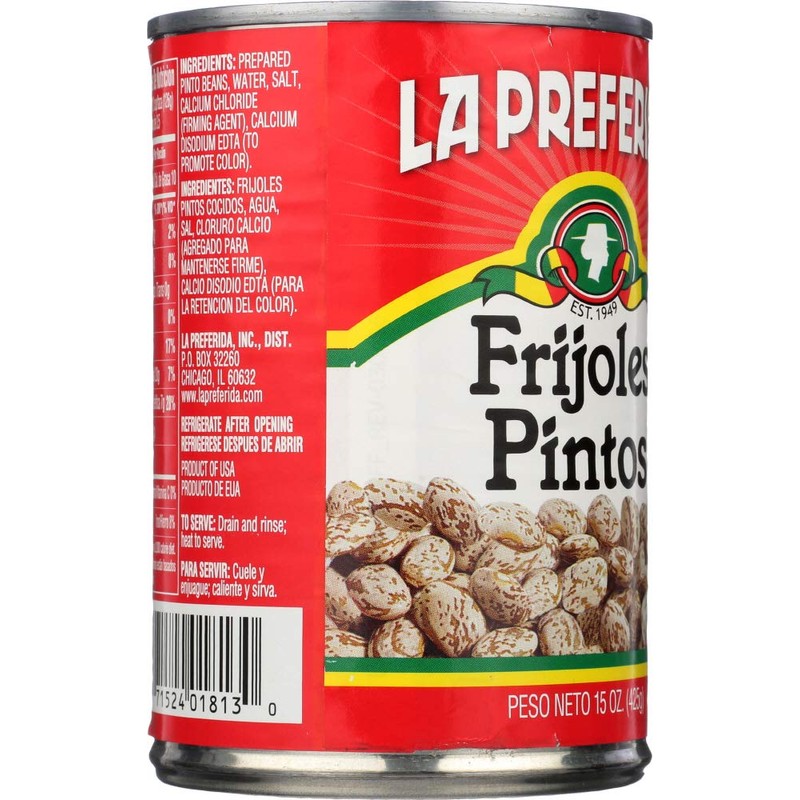 La Preferida Canned Pinto Beans (Ready-to-Eat, Plant-Based Protein) – A