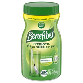 Benefiber | Suplemento de Fibra Prebiótica en Polvo, 500 g