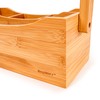 Bamboo Flatware Caddy