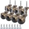 Yarlung 8 Pack 2 Inch Ball Caster Wheels with Swivel