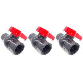 1" Inch Screw-in Compact Ball Valve (Set of 3)
