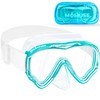 MOMUSE Children's Diving Goggles with Soft Fabric Strap, Swimming Goggles