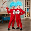 iZoeL Thing 1 and Thing 2 Costume Boys Girls Jumpsuit