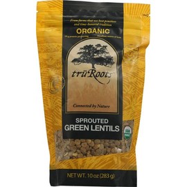 TruRoots Organic Sprouted Green Lentils -- 10 oz - 2 pc