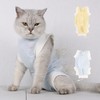 Cat Recovery Suit Breathable Prevent Licking Wound Protection Cat Postoperative