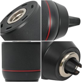 42-66-2706 42-66-1006 Replacement Keyless Chuck, Compatible with Drill Parts 42-66-2707 2704-20 2804-20, 1/2" Capacity 9/16"-18 Thread