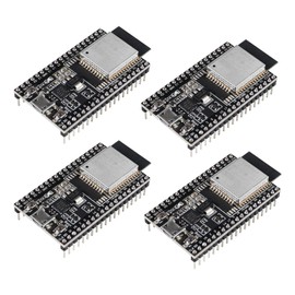 AOICRIE 4pcs ESP32 DevKitC Core Board ESP32 Development Board ESP32-WROOM-32D WiFi Bluetooth Development Board for IDE