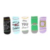 Bioworld Friends TV Show - Paquete de 5 calcetines tobilleros