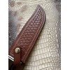 Carl Thomas Leathers Custom Leather Knife Sheath Fits Buck 120
