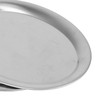 3pcs Stainless Steel Dessert Tray Mirror Polishing Process Snack Jewelry