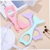 Healvian 3Pcs Mermaid Mascara Guard Applicator Tool Eyelash Shield for
