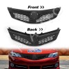 Parrilla de parachoques superior delantera negra para Toyota Camry SE
